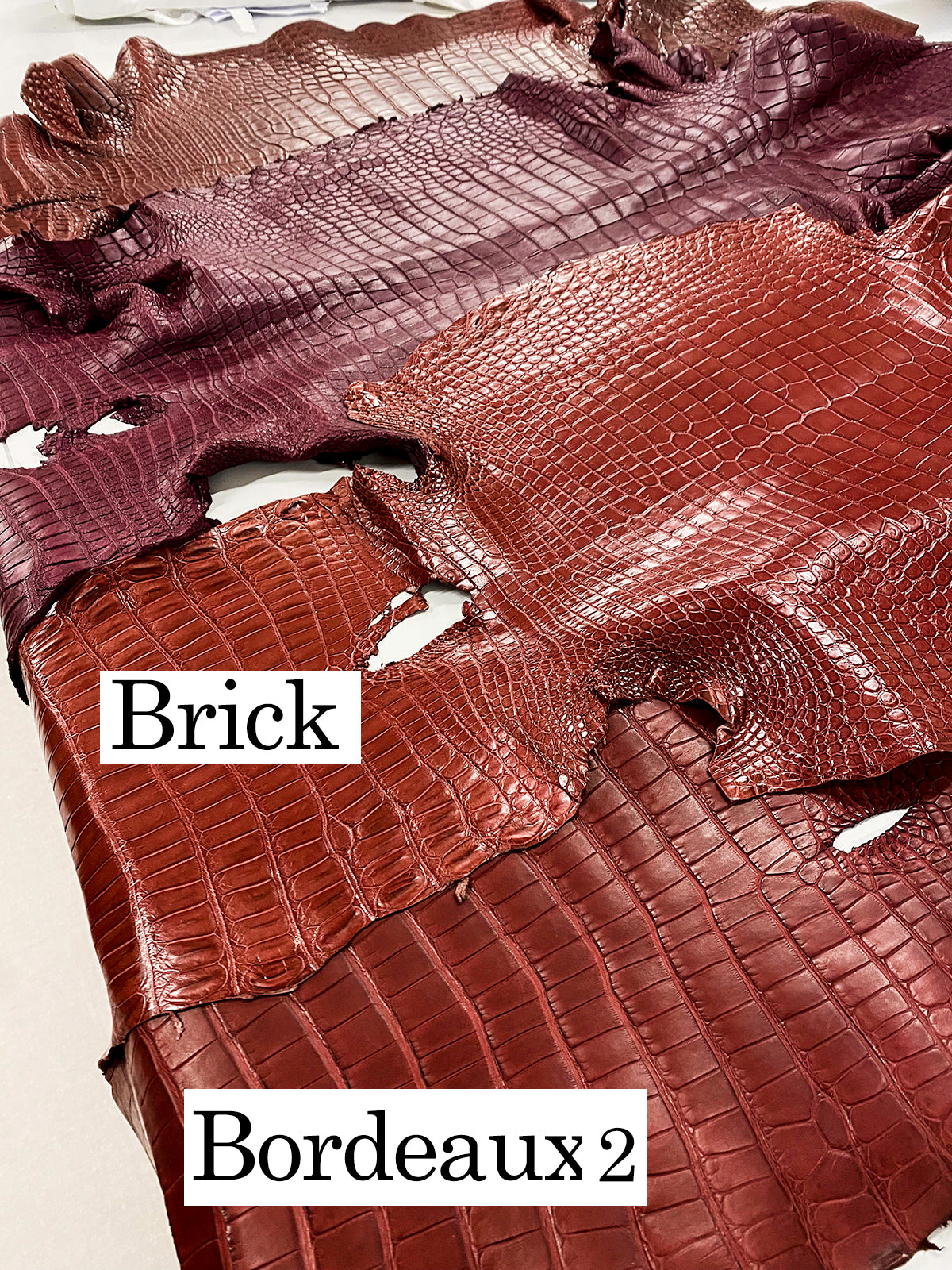 Cookie Bag 22 Croco Brick