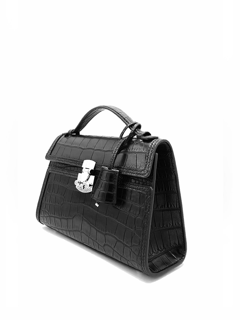 Cookie Bag 22 Croco Black